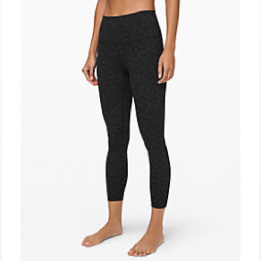 LULU LEMON “Camo” Wunder Under Tight 25" Luxtreme